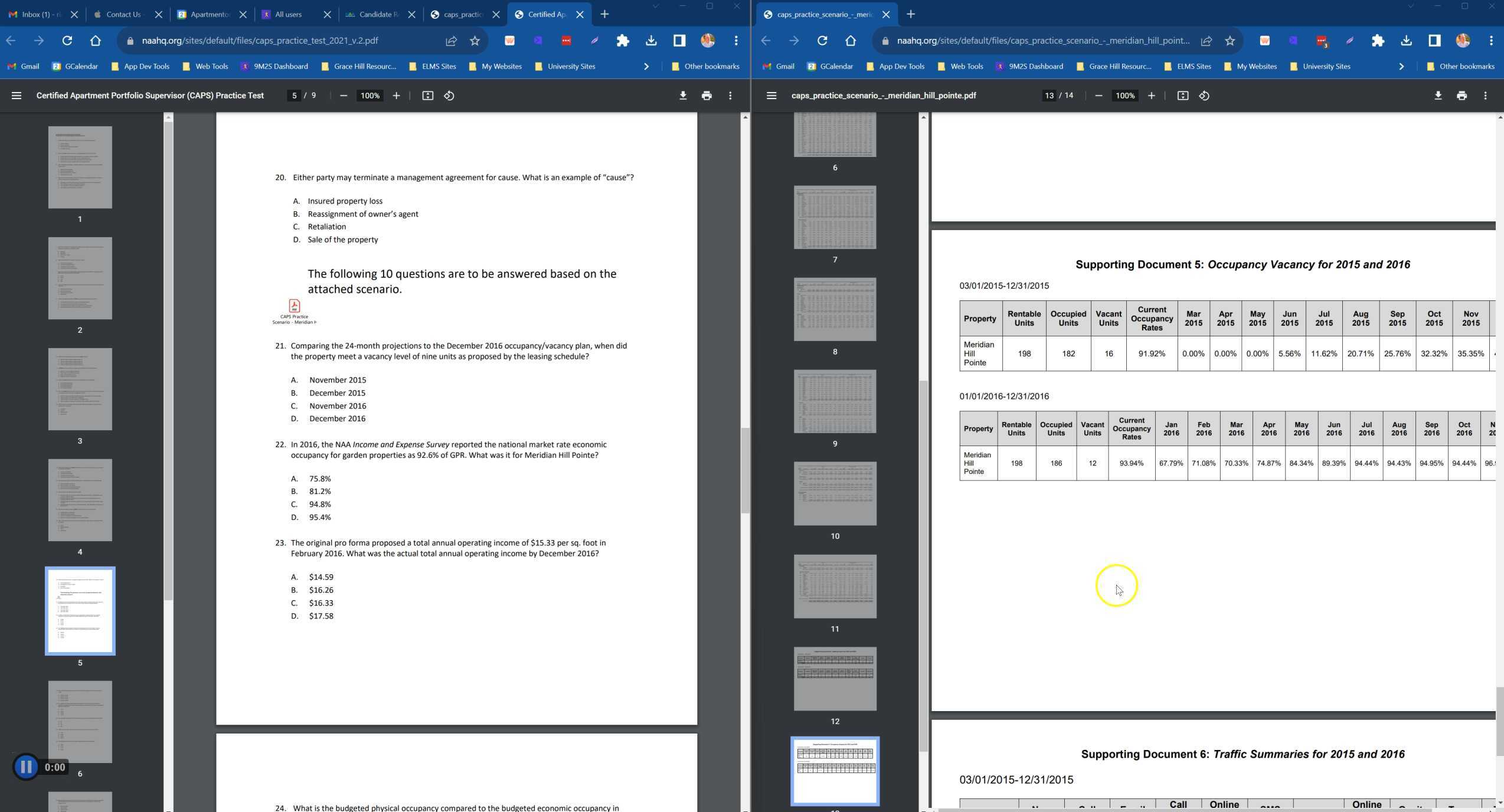 CAPS Practice Test Question 21