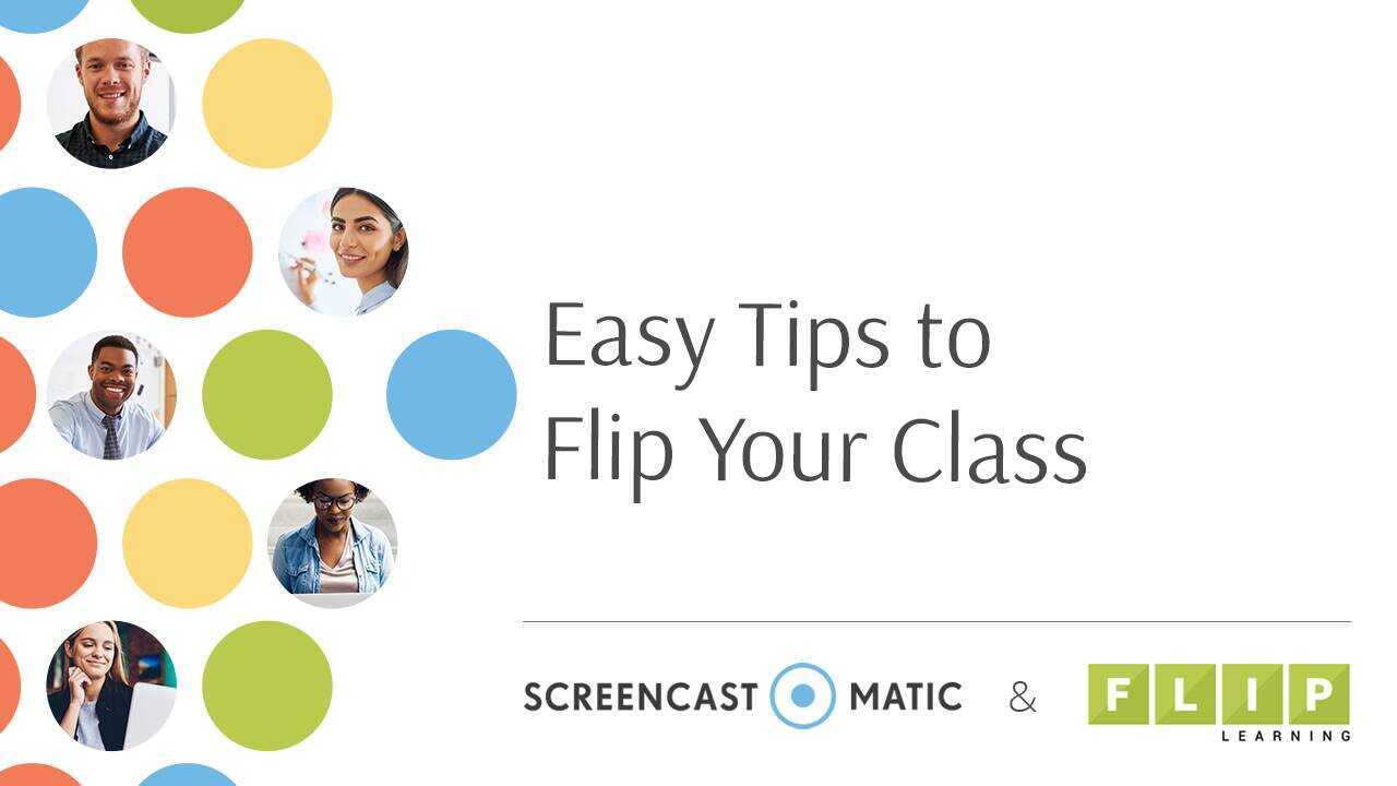 save a screencast o matic video