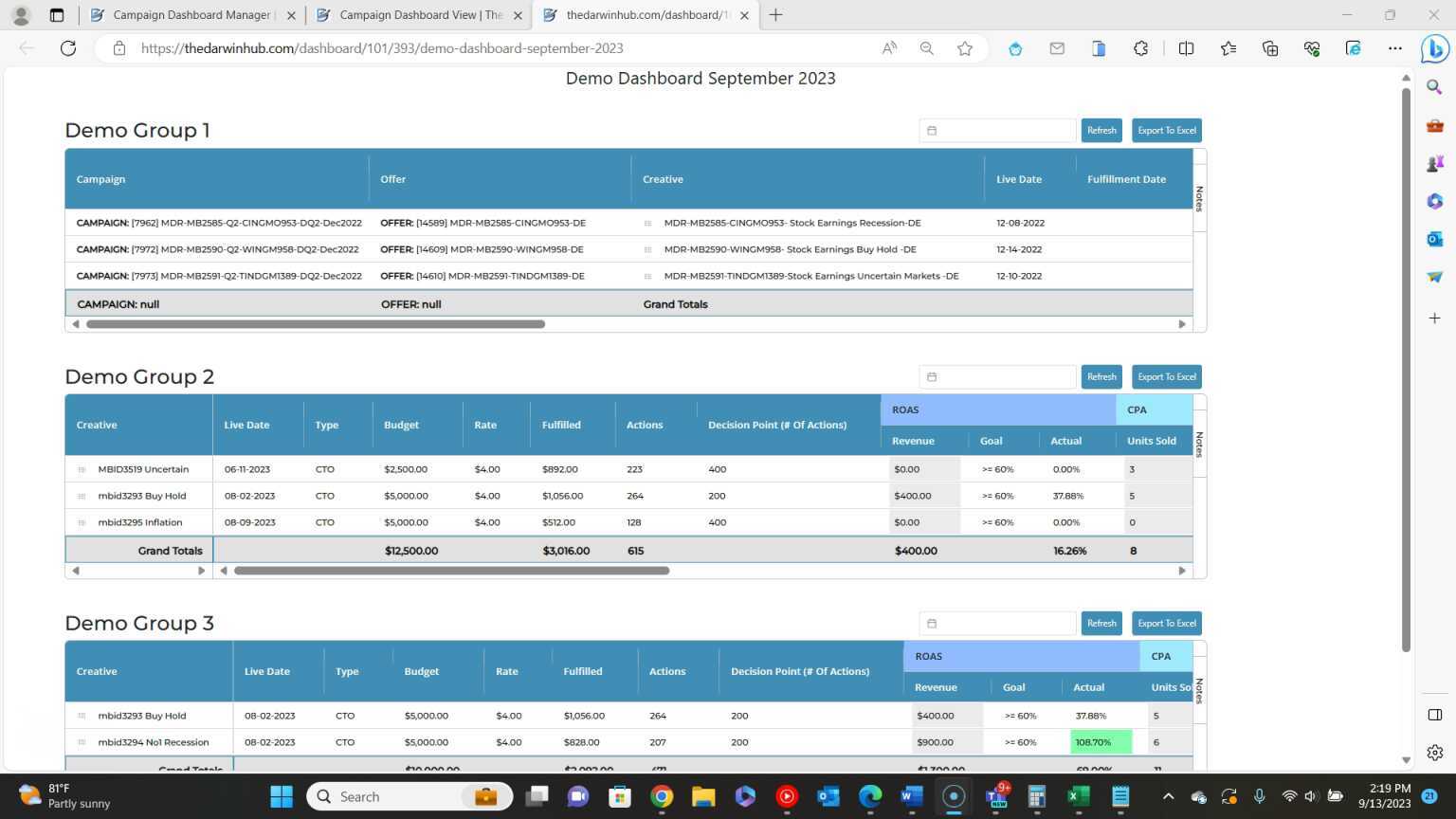 Performance Dash Overview Video