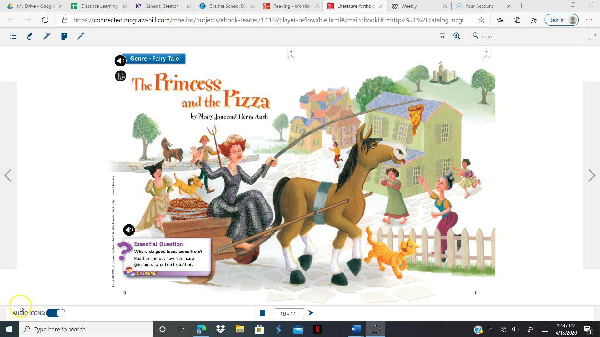 The Princess And The Pizza