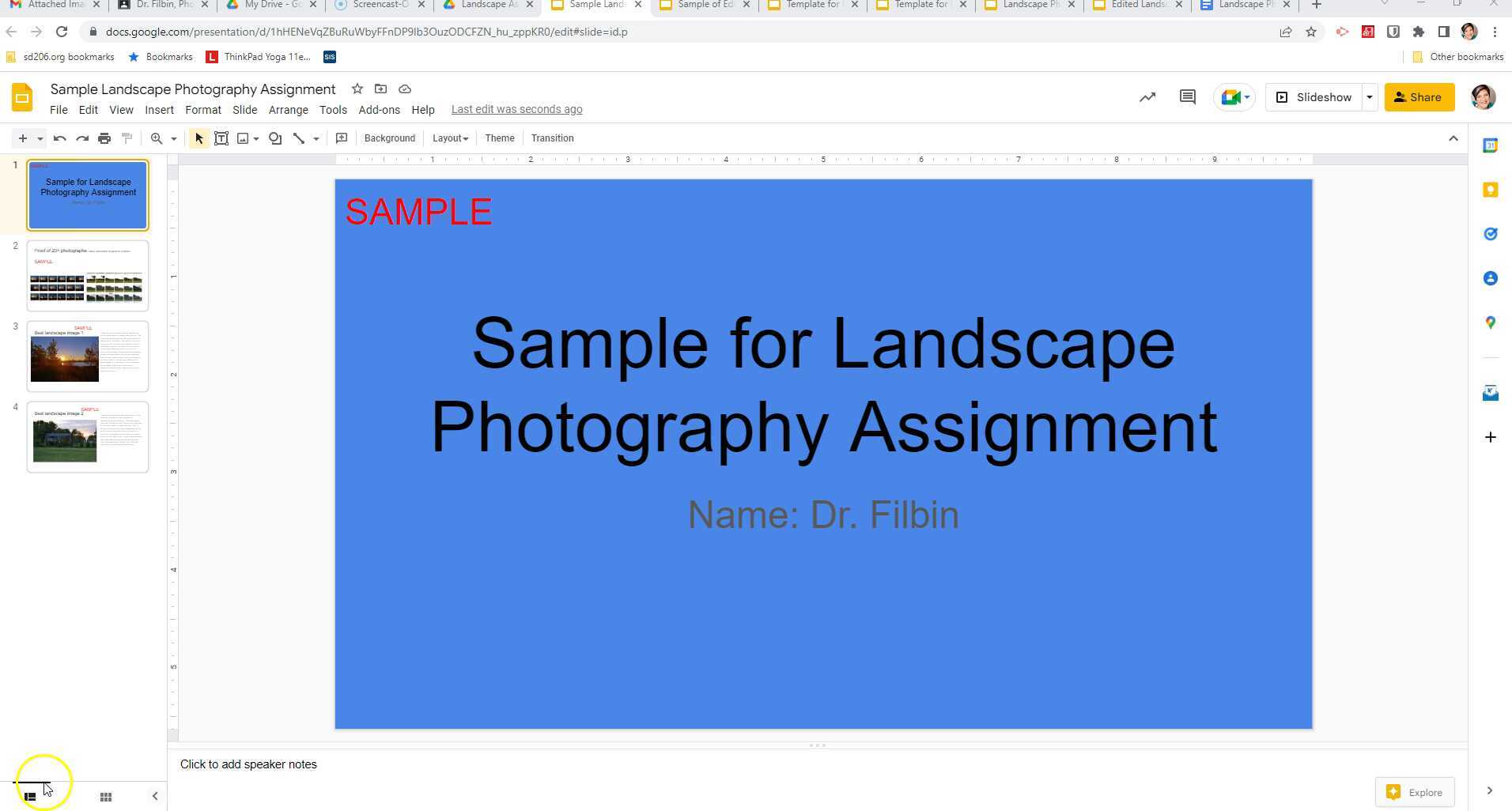 rubric-for-landscape-assignment