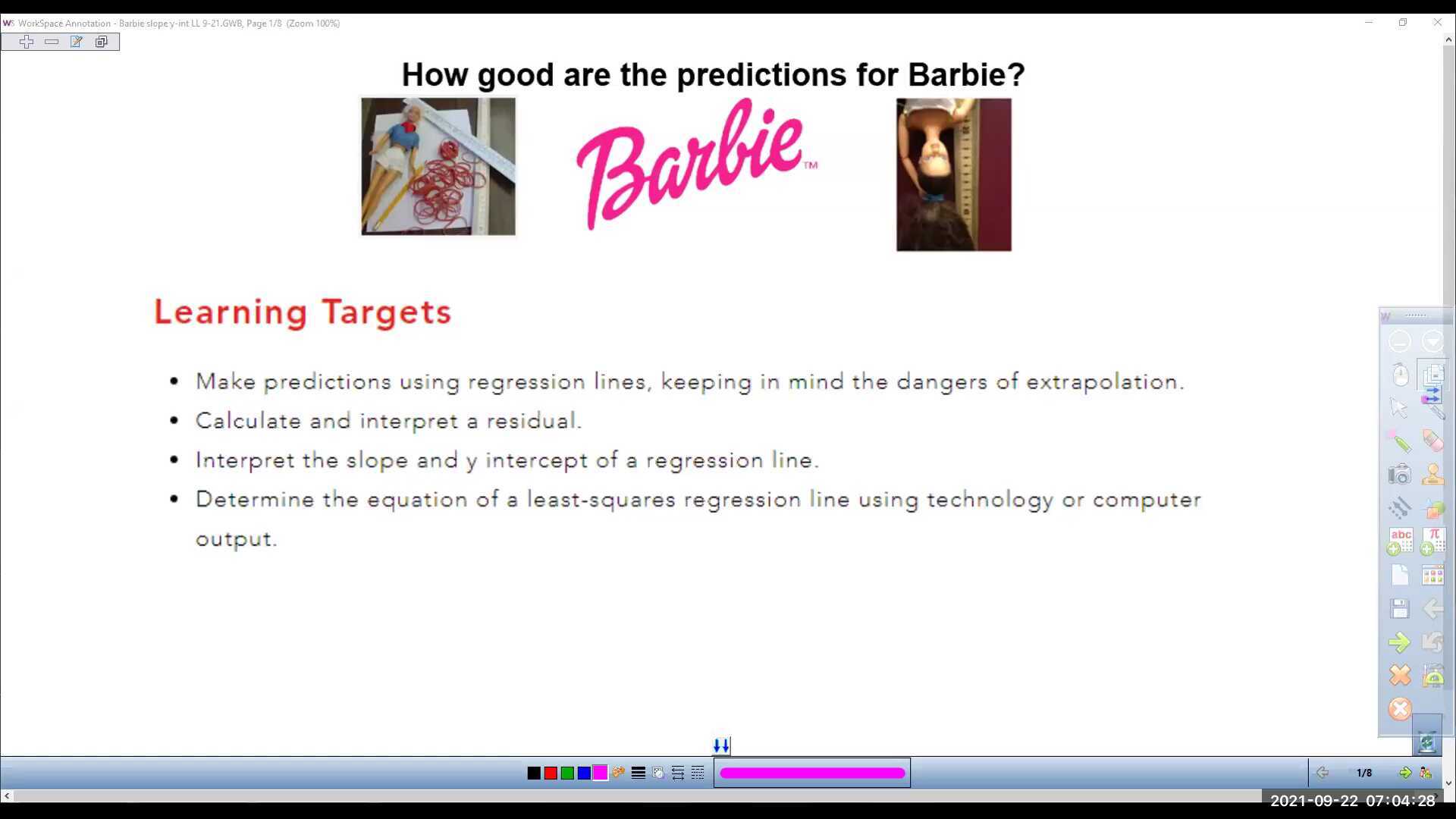 How Good are the Predictions for Barbie