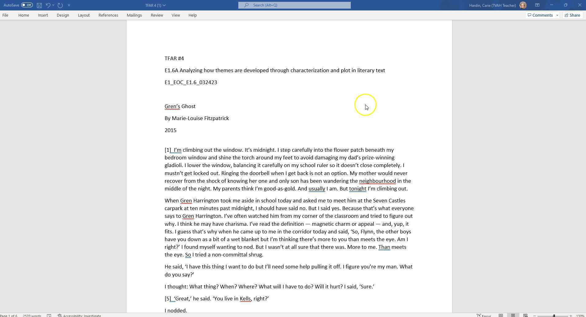 Gren's Ghost Audio Only