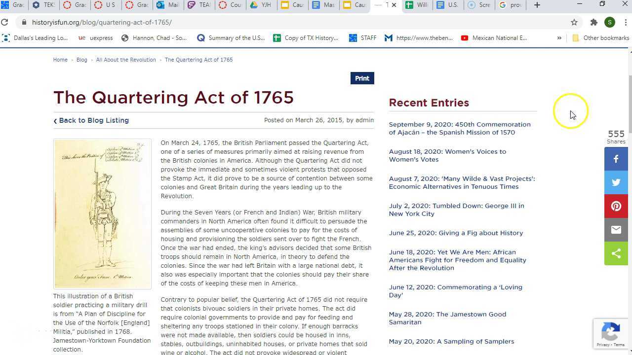 The Quartering Act