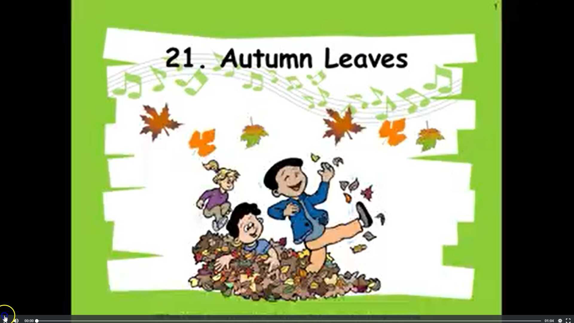 Autumn Leaves - lyrics