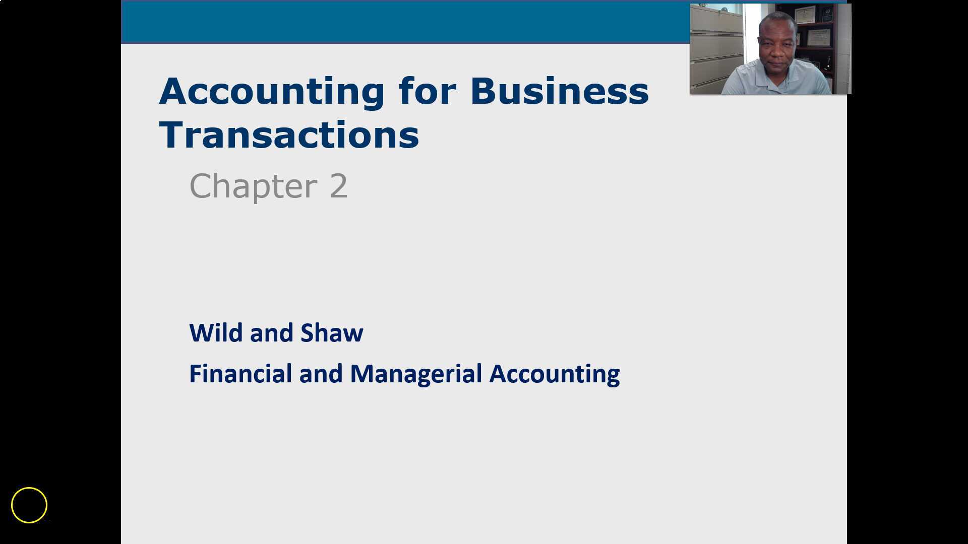 Accounting for Business Transactions: Chapter 2
