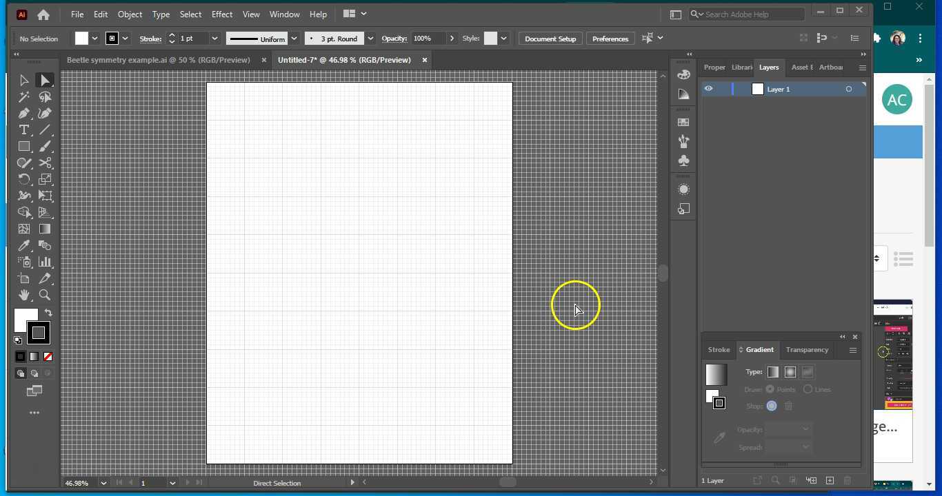 how to scale an image in illustrator