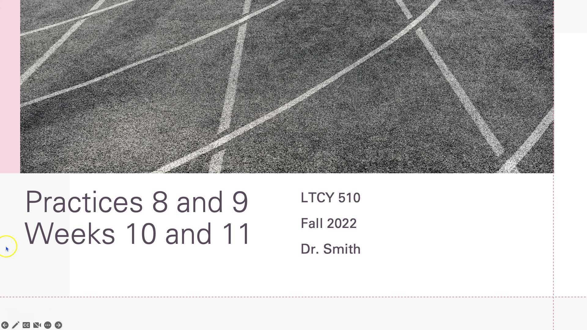 Weeks 10 and 11 LTCY 510 video lecture