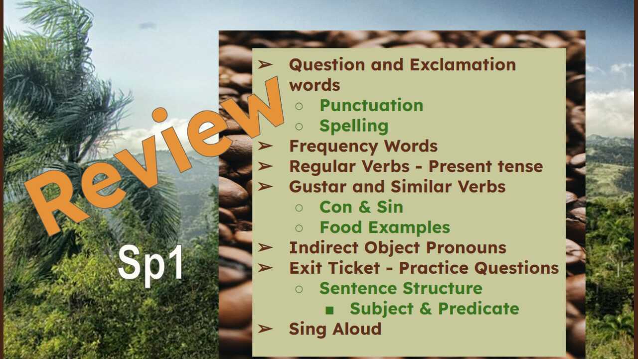 Sp1 Review_Intro + recording 88