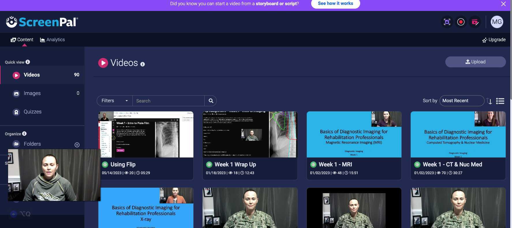 ScreenPal Option