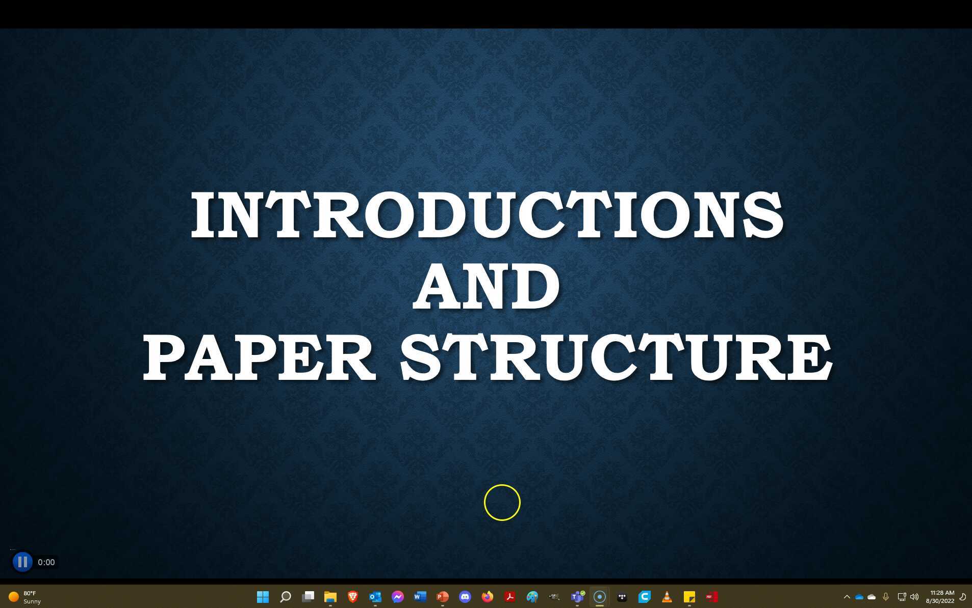 Intros and Structure