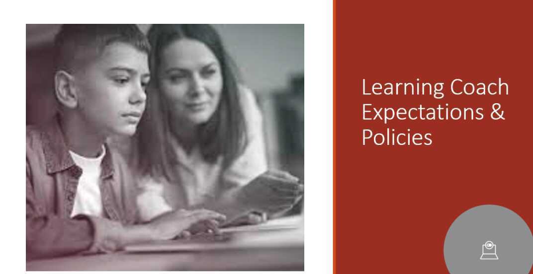 Learning Coach Expectations and Policies 2324