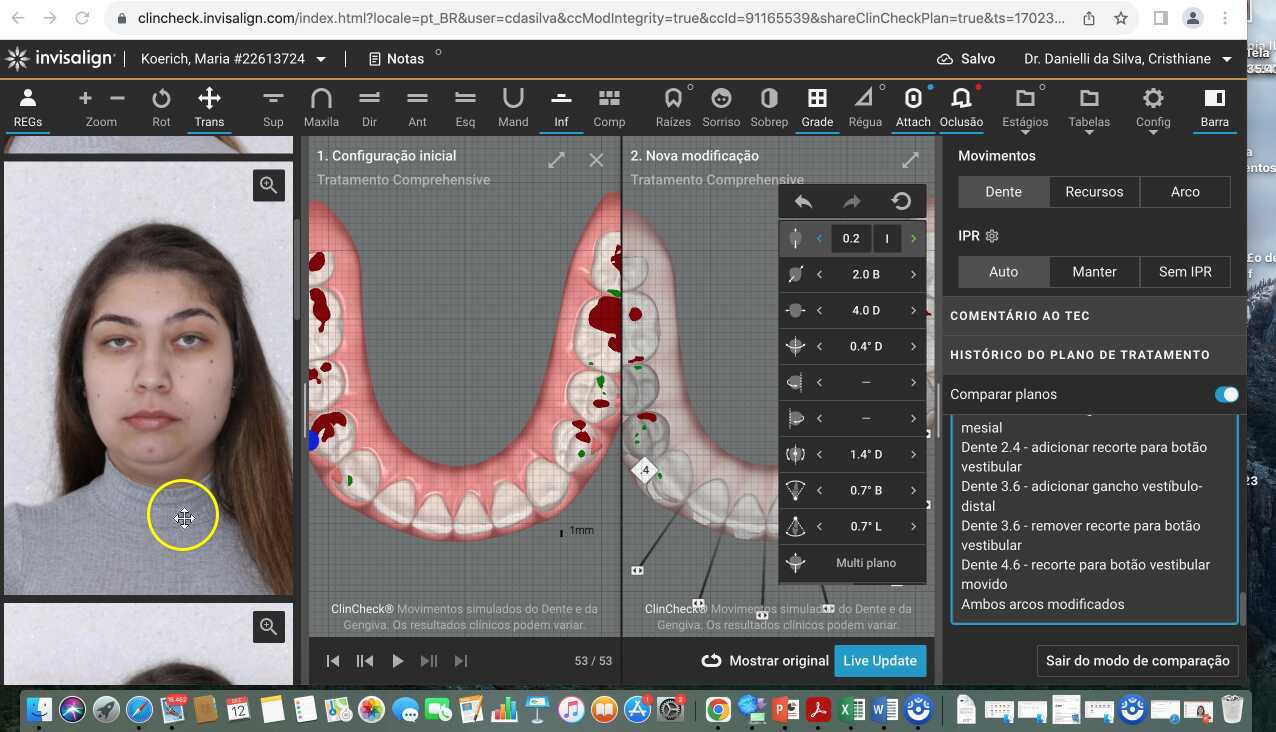 Dra Cristiane Daniele Form 3106 Pac. Maria Koerich