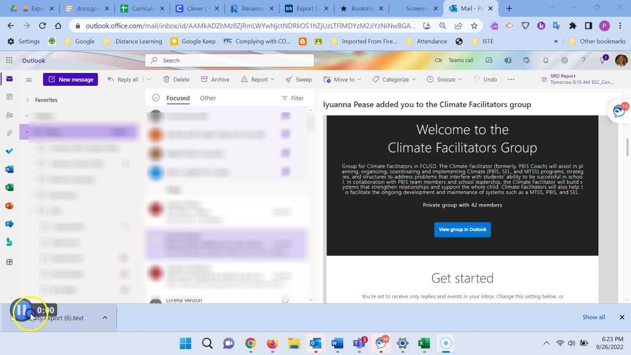 Outlook 2 webmail