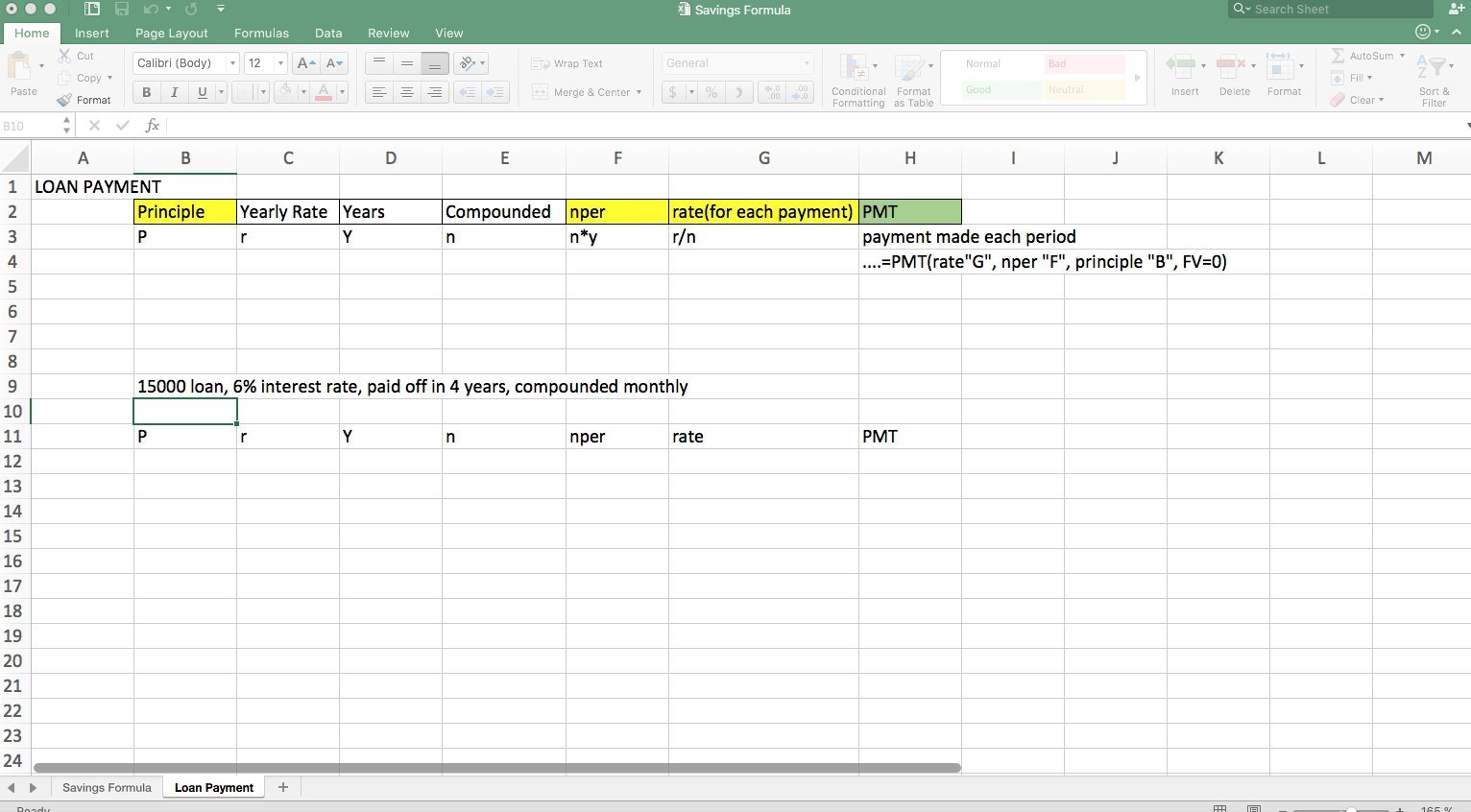 Loan Payment Part 1