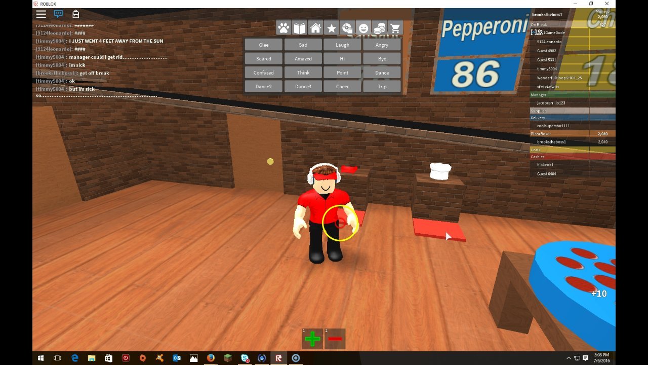 Worst Manager Ever Roblox Work At A Pizza Place