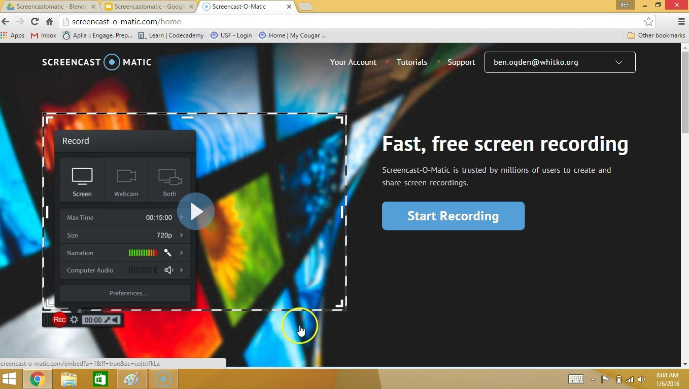 screencast o matic ubuntu
