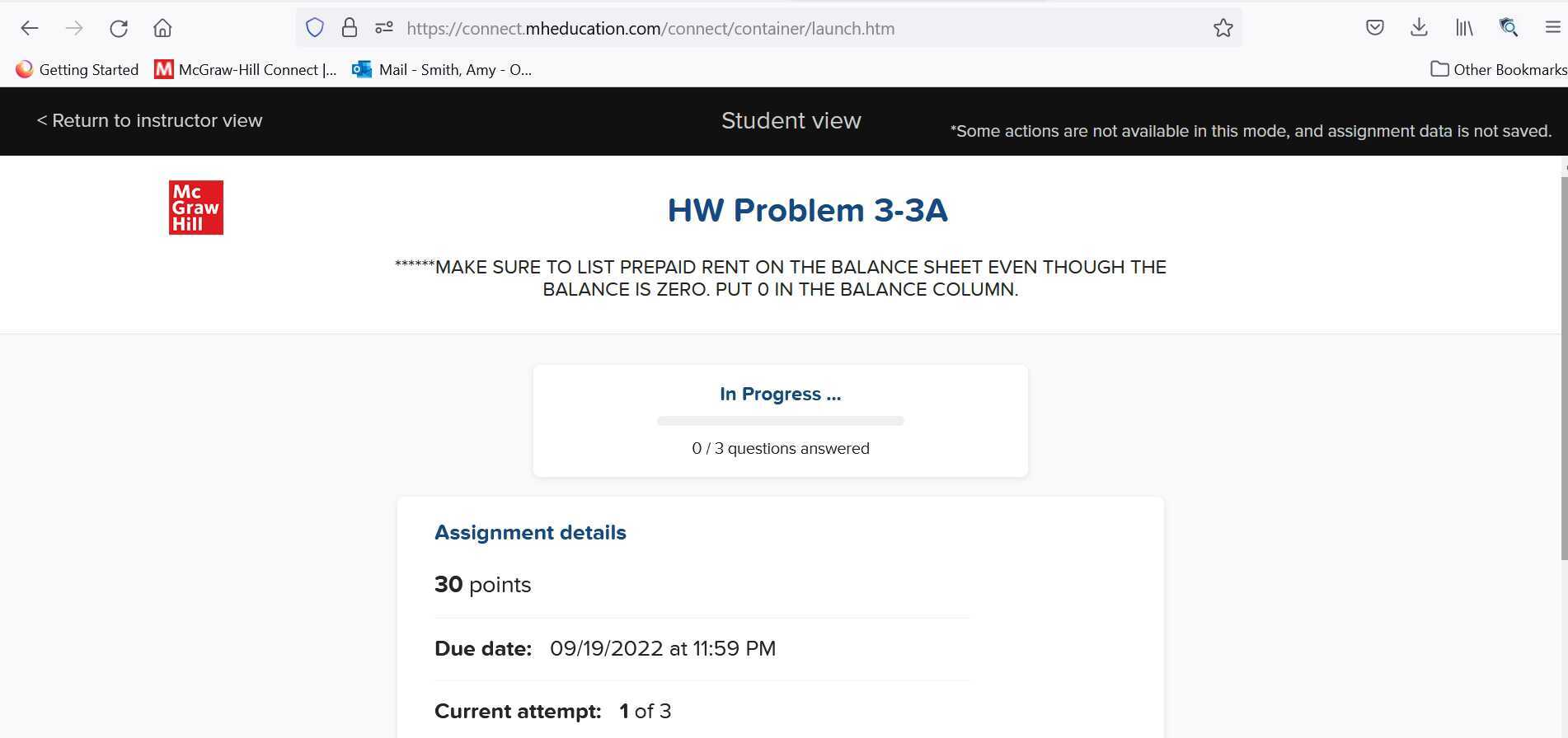 Accounting 101 HW 33 A Explanation Video Professor Smith