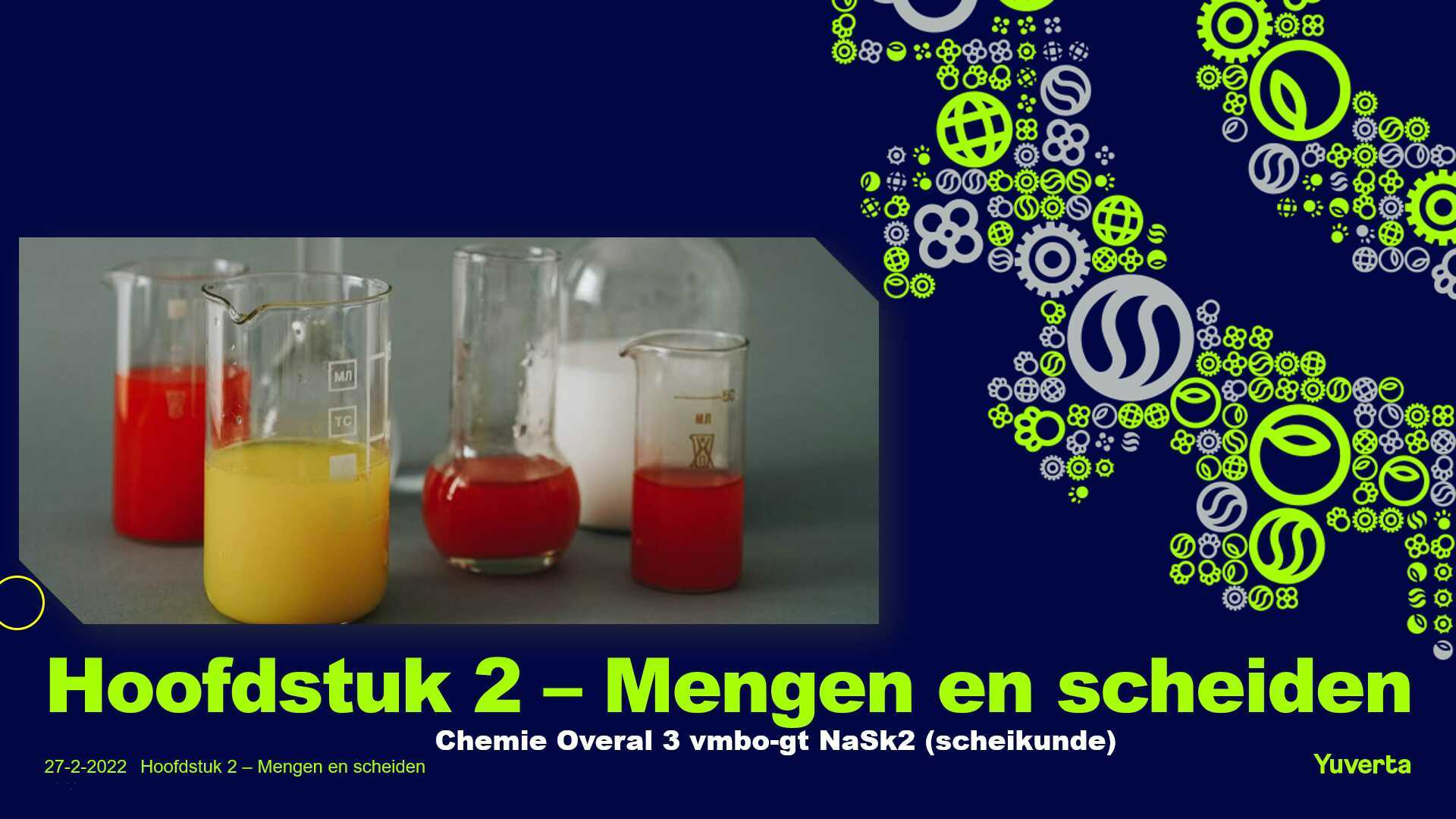 NaSk2 - Chemie Overal 3 vmbo-GT - H2 - Mengen en Scheiden - Leerdoel 1