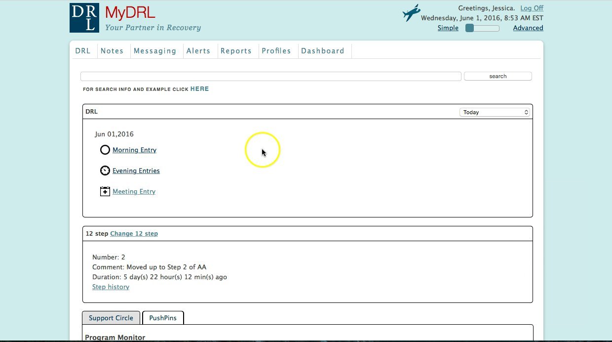 MyDRL_Client_Dashboard