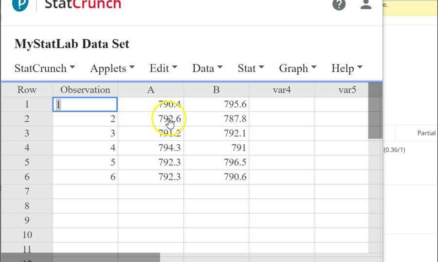 Test Statistic vs P value