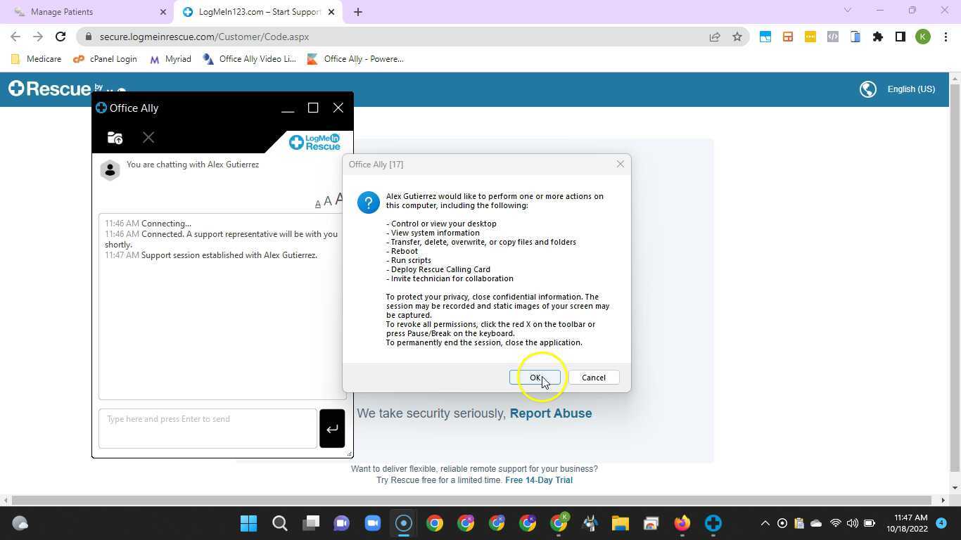 Office Ally Quick Walkthrough