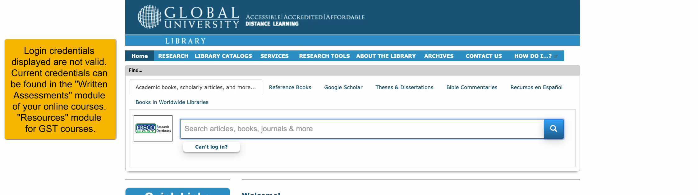 Screen Recording Library Login