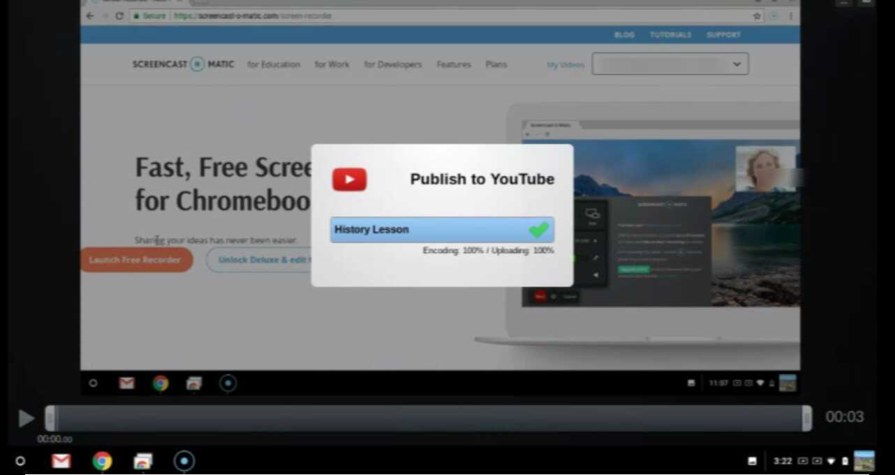 screencast login