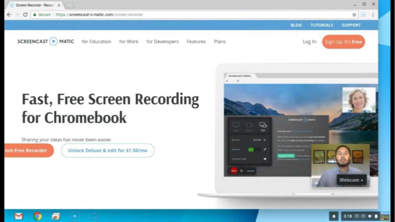 screencast o matic chromebook