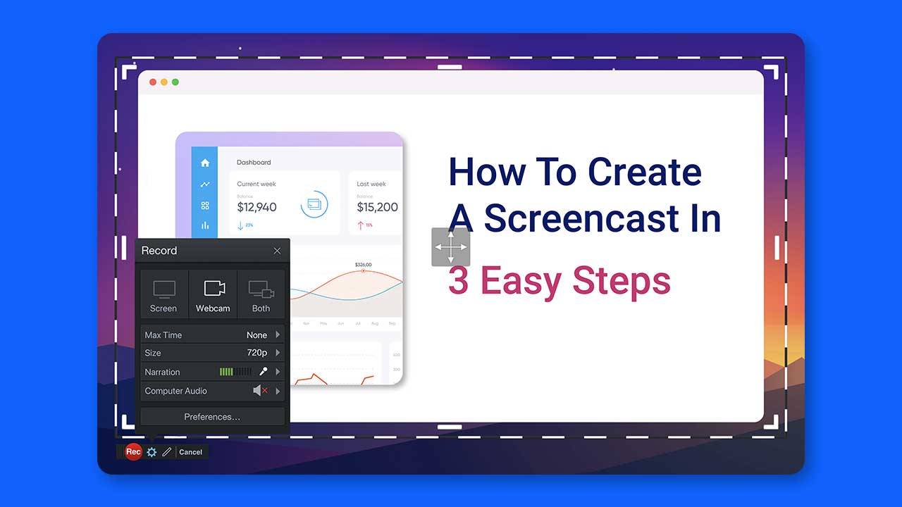 How to create a screencast in 3 easy steps