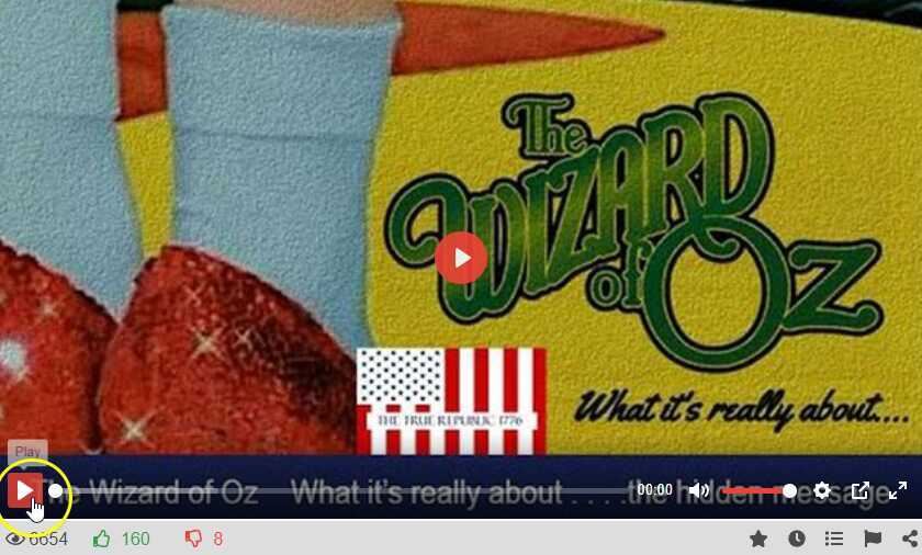 THE WIZARD OF OZ MOVIE REAL MEANING GREAT AWAKENING ROAD TO GESARA