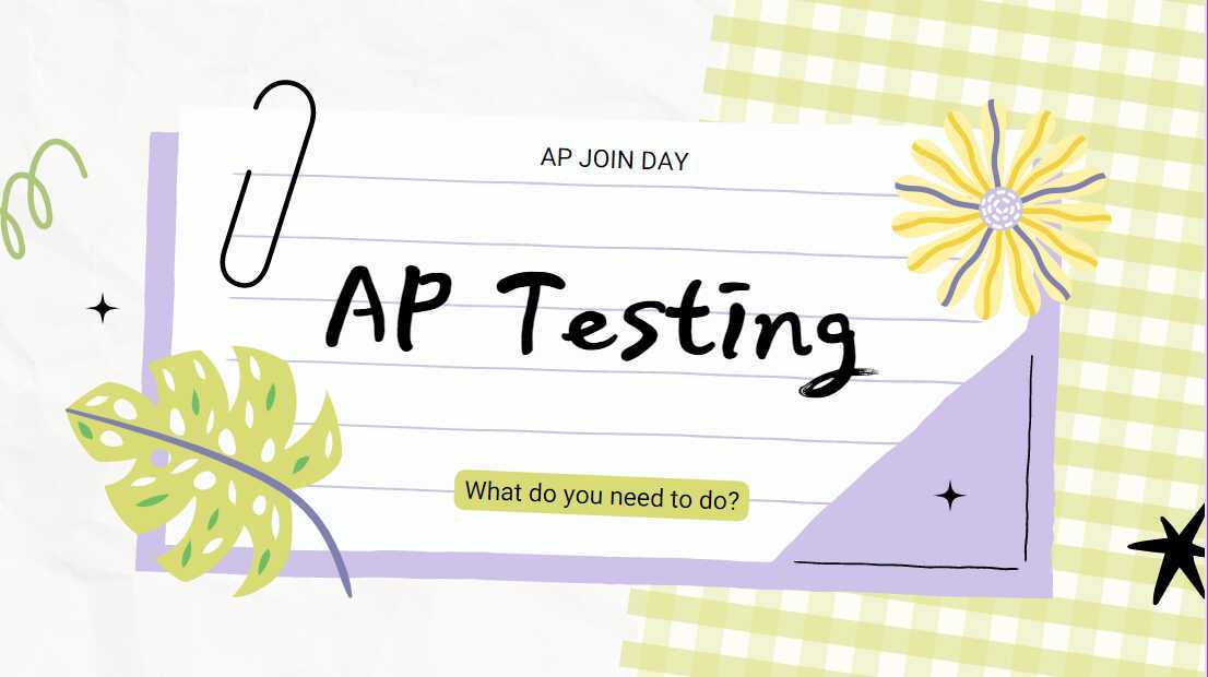 AP Testing Registration