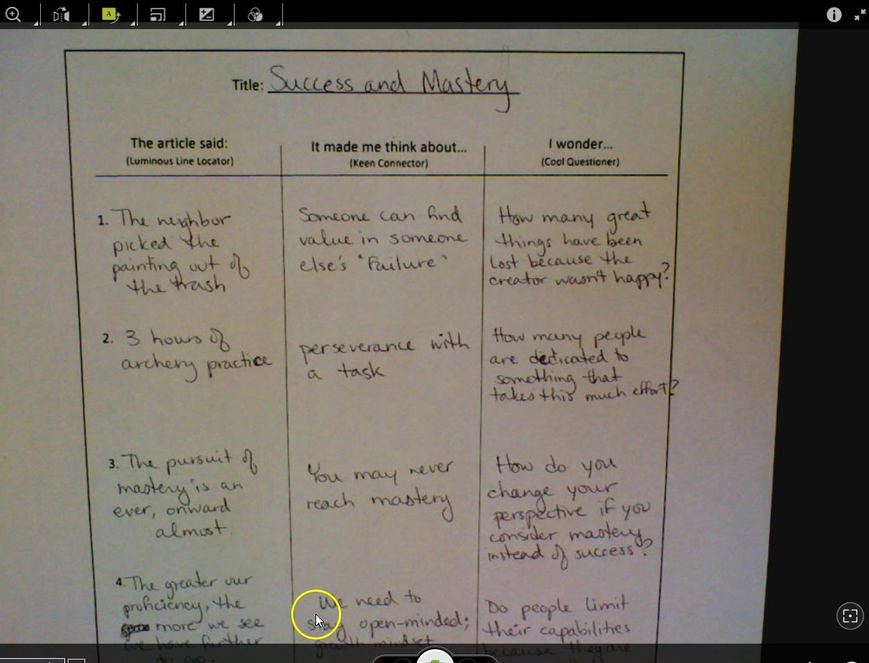 Period 5 TED Example