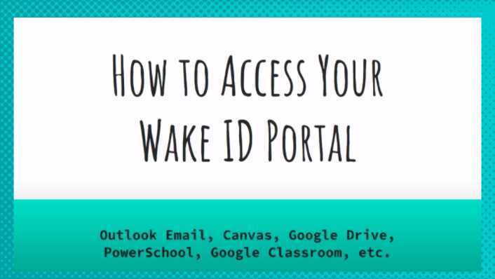 Wake ID Portal And What s Inside