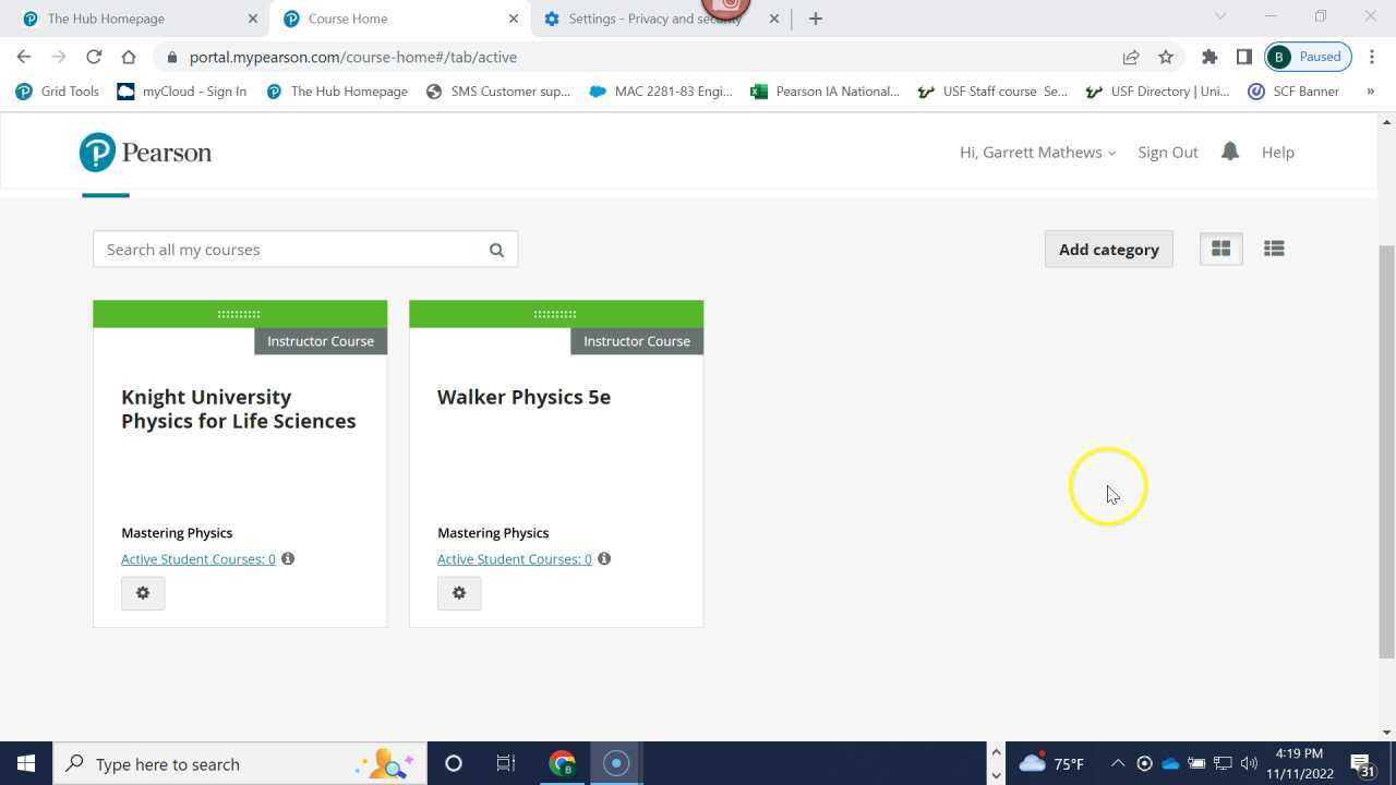 Mastering Physics intro