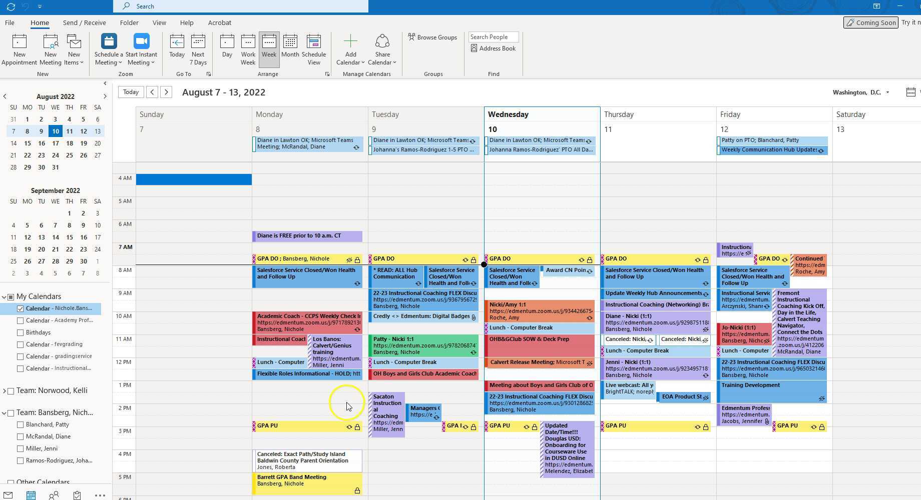 Adding And Sharing PTO And VTO In Outlook Calendars