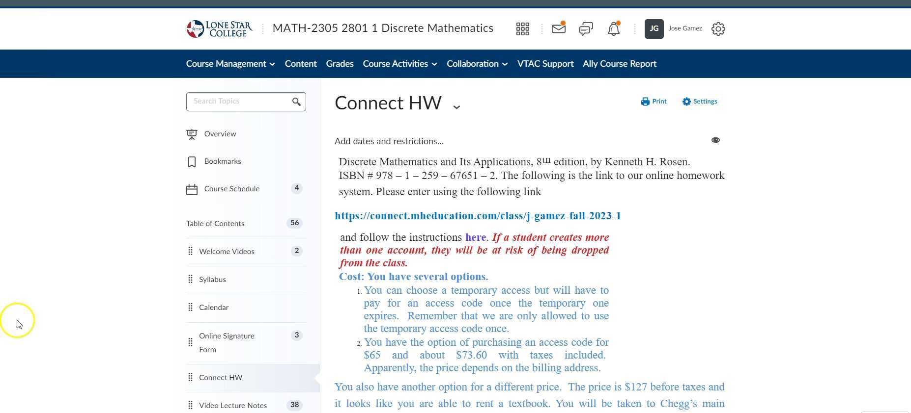 Connect Instructional Video