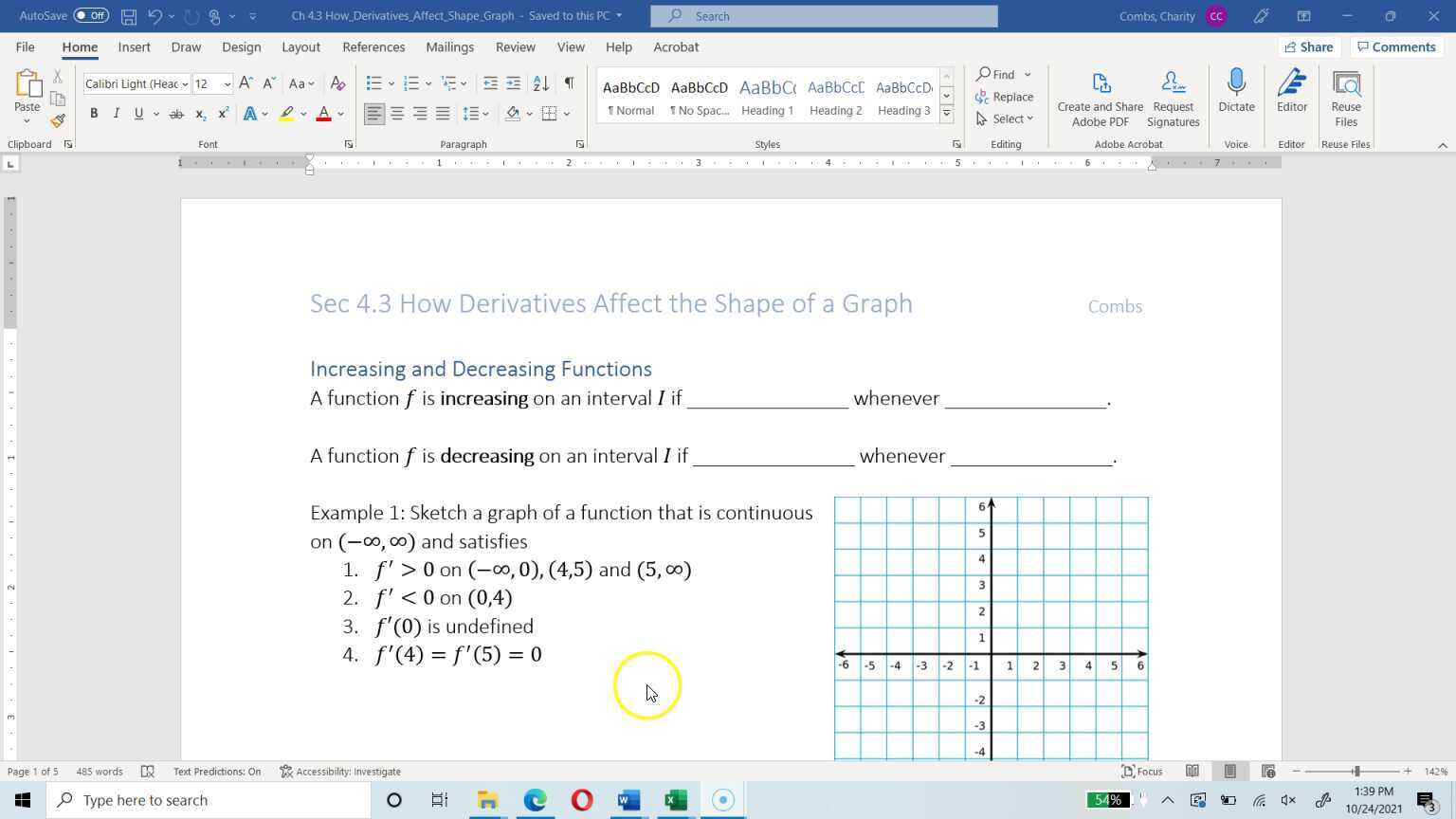 Nshape Graph 2413 Sec 4.3 Affect Shape Graph