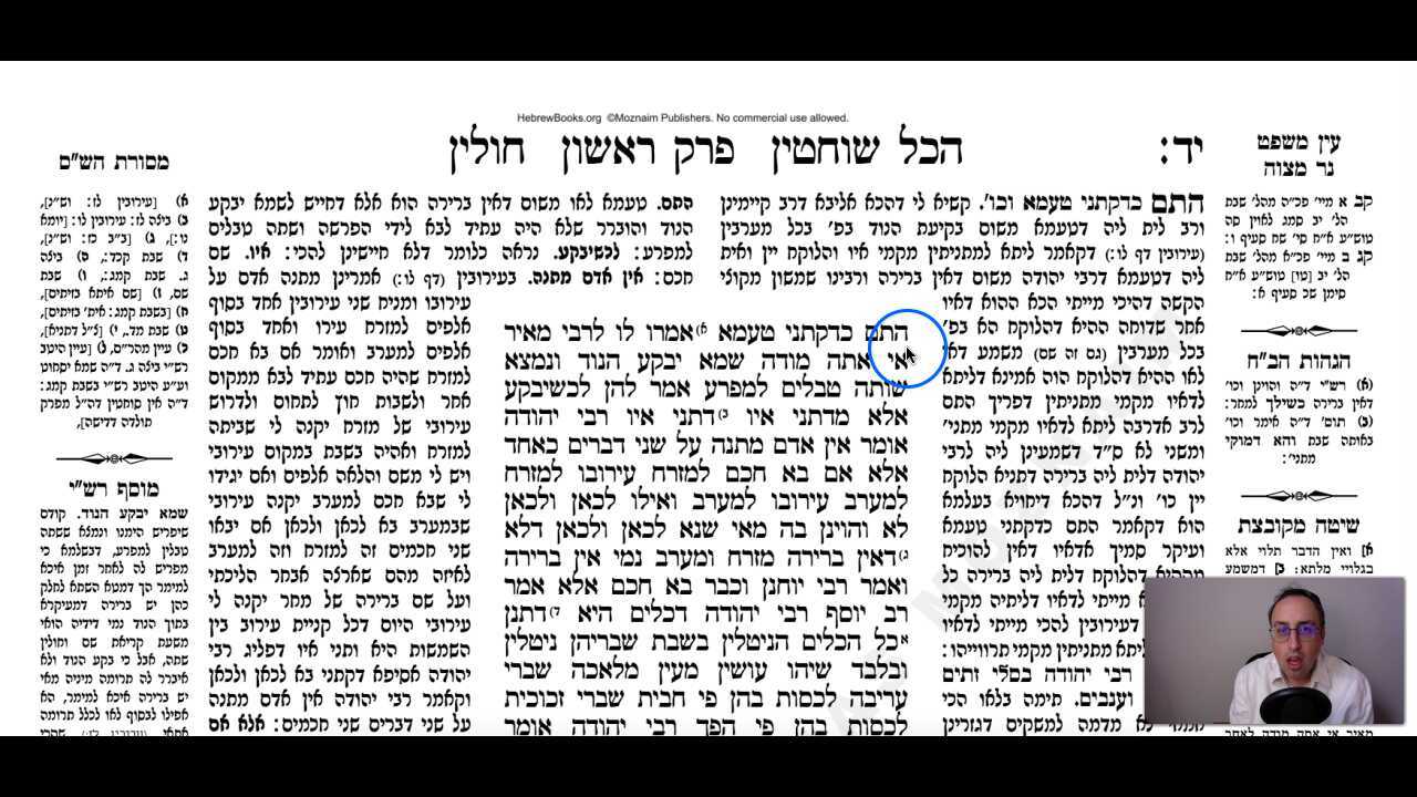 Chullin Daf 14b Daf Yomi Gemara (Talmud) Meseches Chullin Mesechet Chulin Masechet Hullin