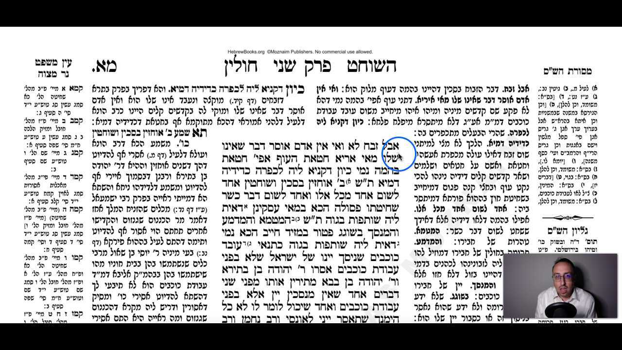 Chullin Daf 41a Daf Yomi Gemara (Talmud) Meseches Chullin Mesechet Chulin Masechet Hullin