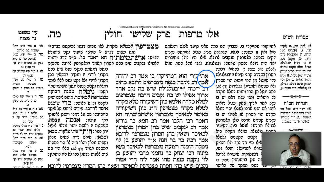 Chullin Daf 45a Daf Yomi Gemara (Talmud) Meseches Chullin Mesechet Chulin Masechet Hullin