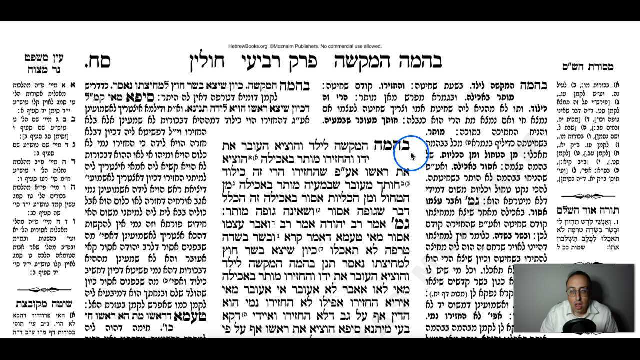 Chullin Daf 68a Daf Yomi Gemara (Talmud) Meseches Chullin Mesechet Chulin Masechet Hullin