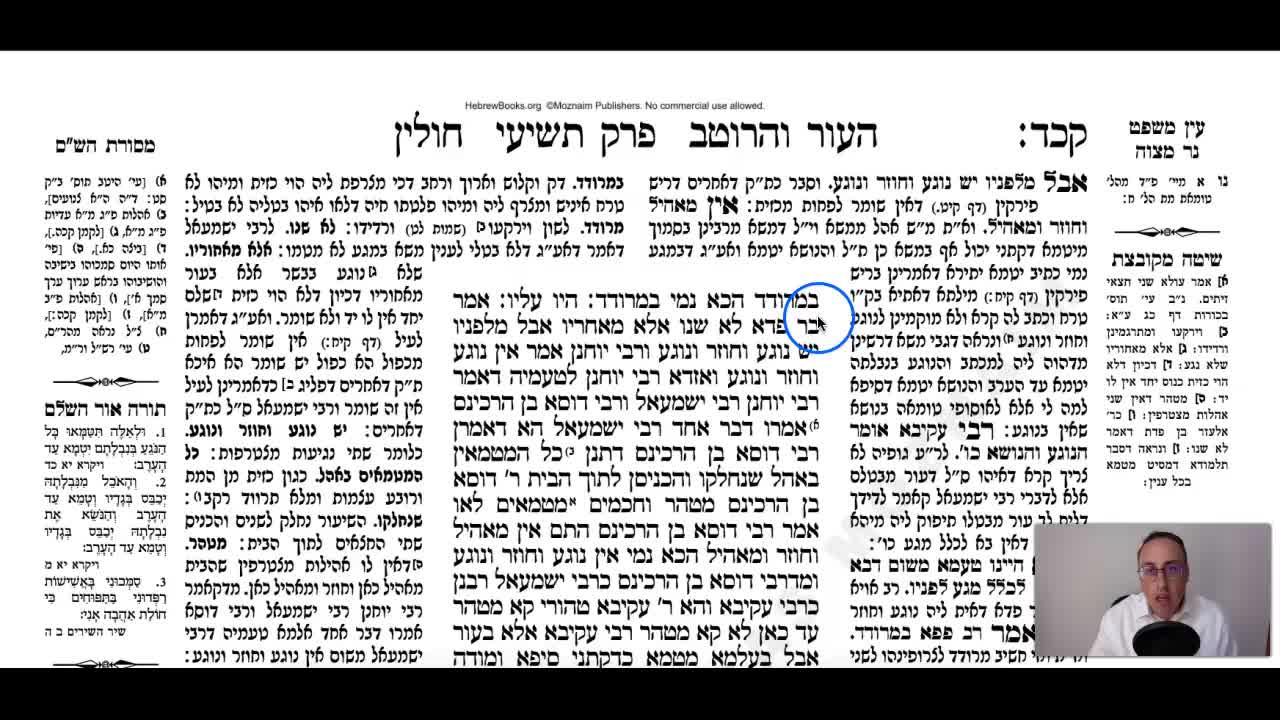 Chullin Daf 124b Daf Yomi Gemara (Talmud) Meseches Chullin Mesechet Chulin Masechet Hullin