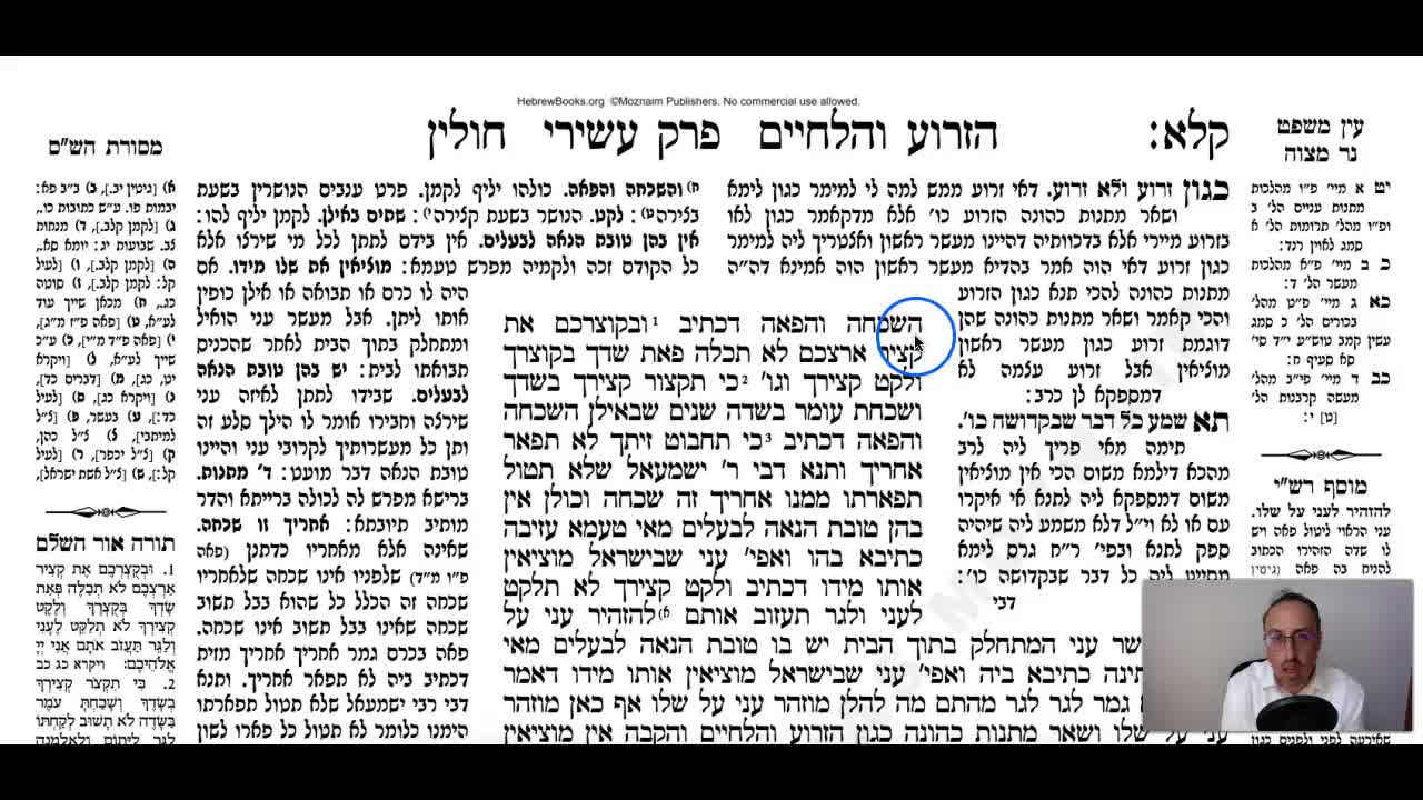 Chullin Daf 131b Daf Yomi Gemara (Talmud) Meseches Chullin Mesechet Chulin Masechet Hullin