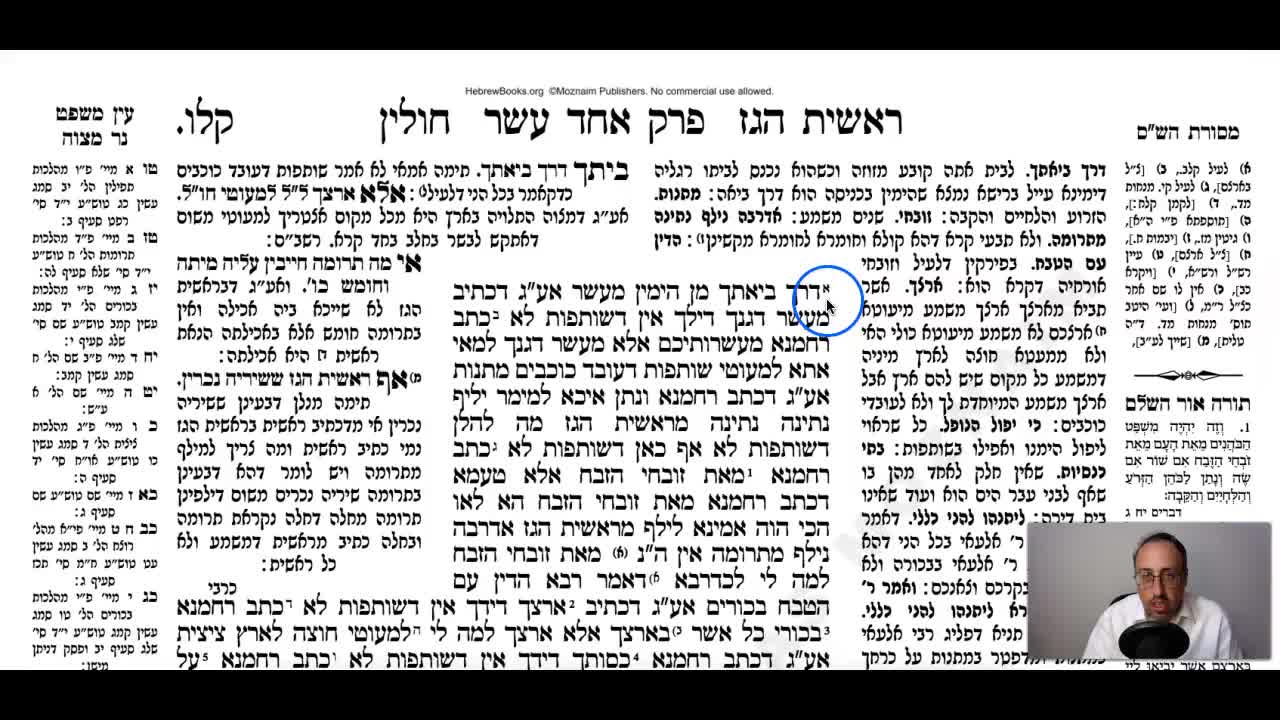Chullin Daf 136a Daf Yomi Gemara (Talmud) Meseches Chullin Mesechet Chulin Masechet Hullin