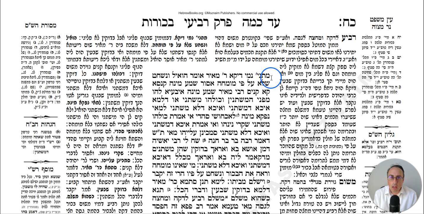 Bechoros Daf 28b Daf Yomi Gemara (Talmud) Meseches Bechoros Mesechet Bechorot Masechet Behorot