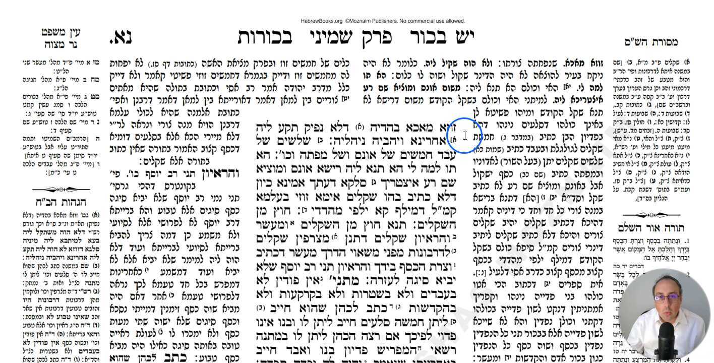 Bechoros Daf 51a Daf Yomi Gemara (Talmud) Meseches Bechoros Mesechet Bechorot Masechet Behorot