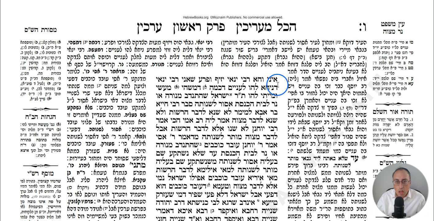 Arachin Daf 6b Daf Yomi Gemara (Talmud) Meseches Arachin Mesechet Erchin Masechet Arakhin