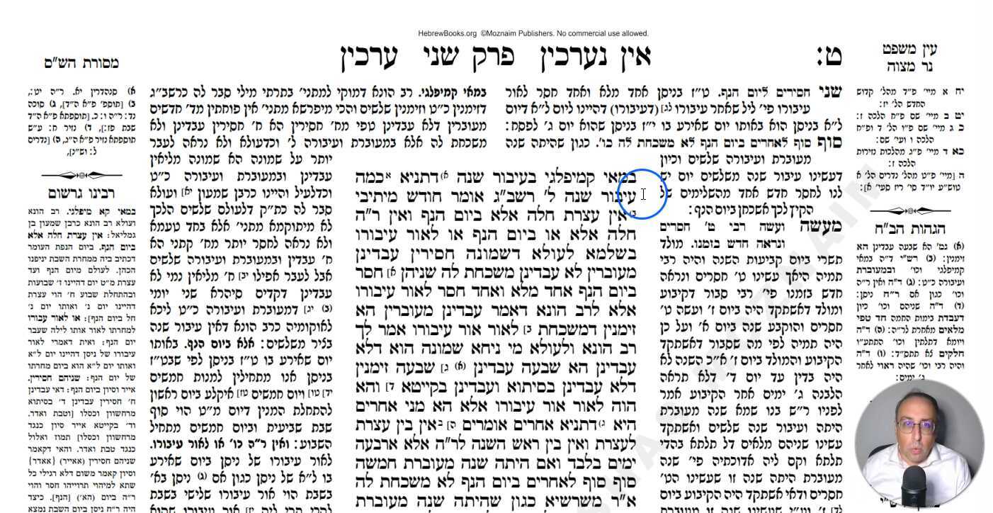 Arachin Daf 9b Daf Yomi Gemara (Talmud) Meseches Erchin Mesechet Arachin Masechet Arakhin