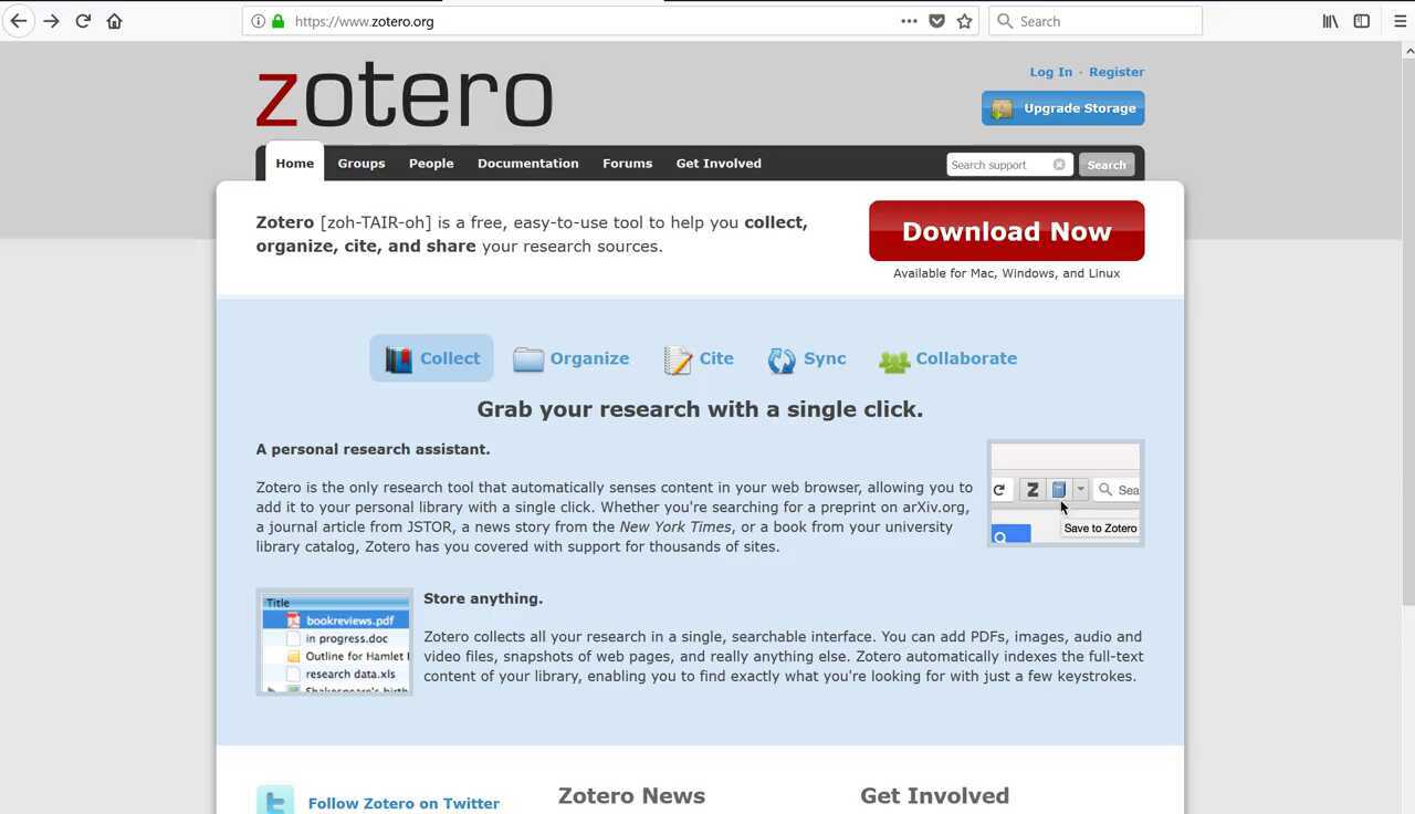 zotero download for linux